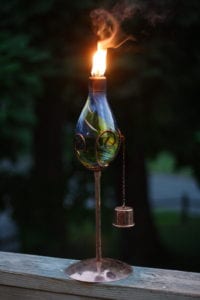 DIY Citronella Torch for Mosquito Control