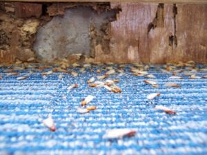 Damage caused by Termites